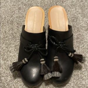 Loeffler Randall Tassel Clogs